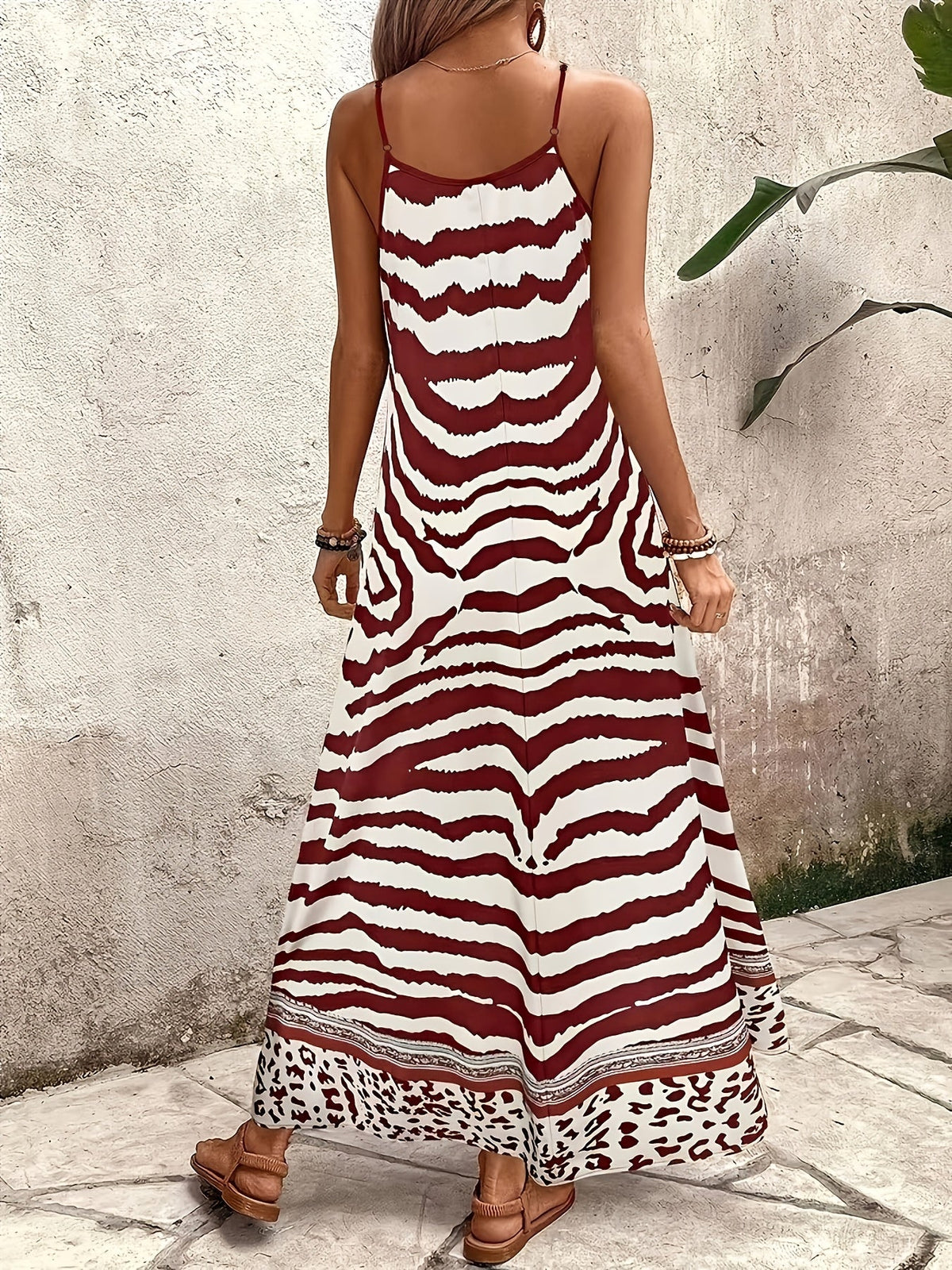 Rowan | Elegant Printed Nightgown Dress for Women