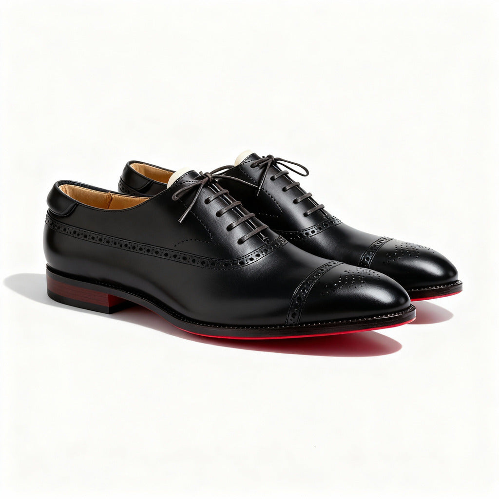 Valcero™ Classic Leather Oxford Brogue Shoe