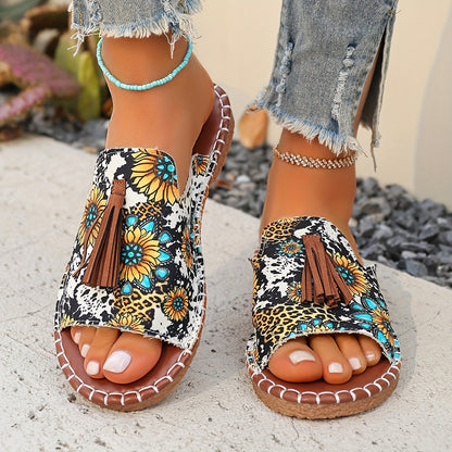 Rosaline | Bohemian Moccasins with Fringes and Artisan Comfort