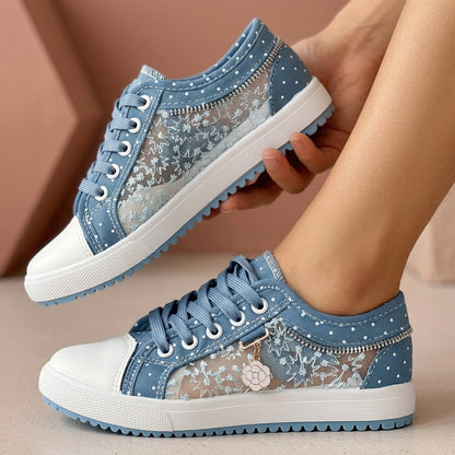 Victoria | Breathable Floral Sneakers with Lightweight Design and Maximum Comfort