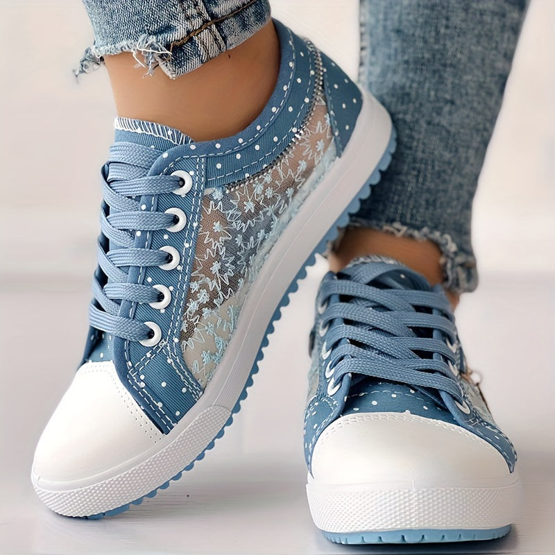 Victoria | Breathable Floral Sneakers with Lightweight Design and Maximum Comfort