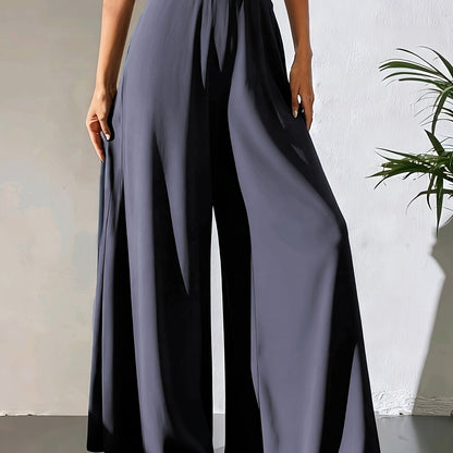 Tuvenyx | Wide-Leg Pants with Elastic Waist and Fluid Fall