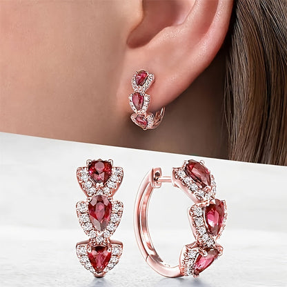 Geneva | A Pair of Fashion Hoop Earrings for Women