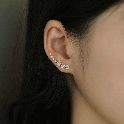 Soreya™ Elegant Flower Earrings with Timeless Style