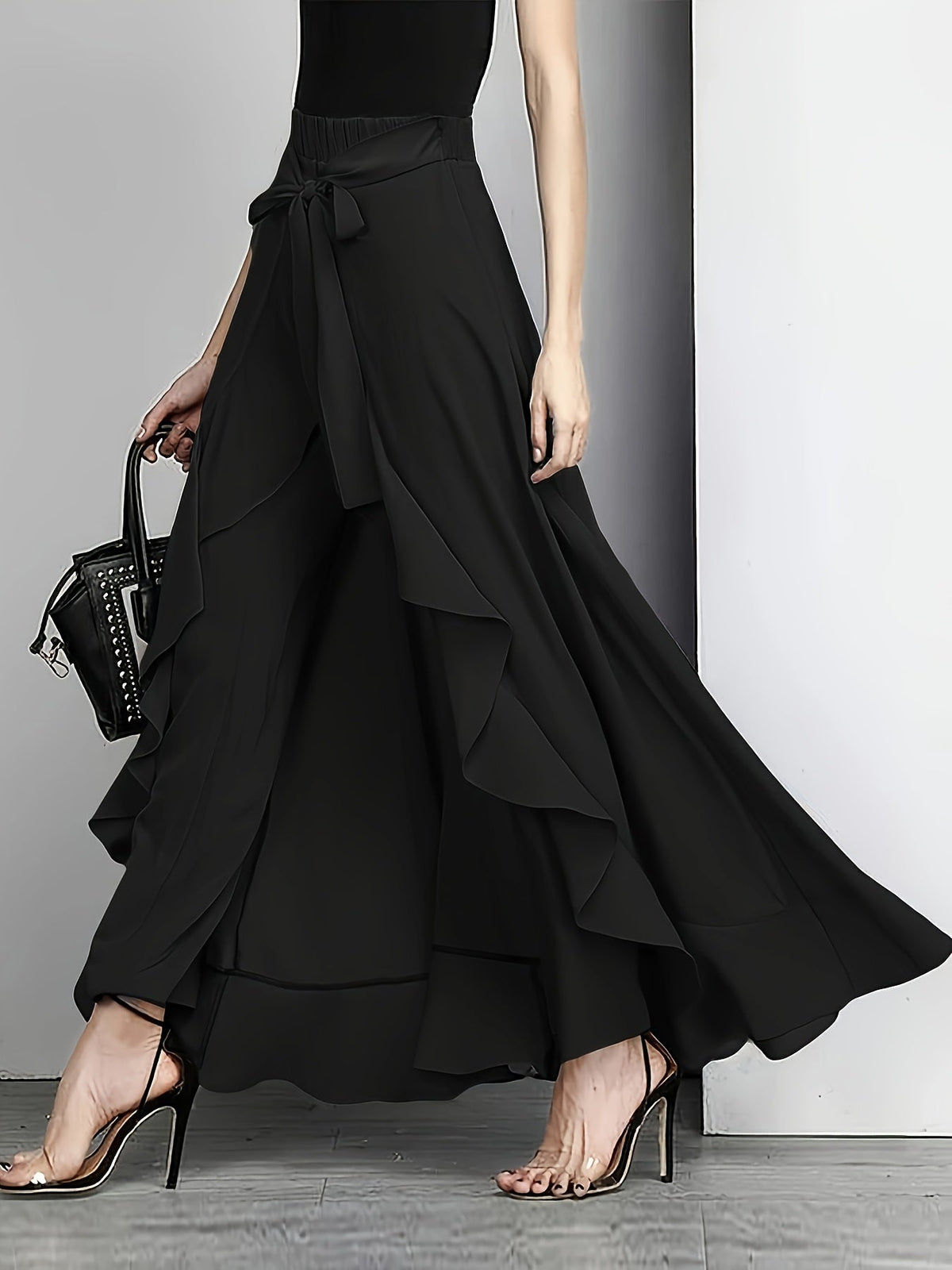 Amara | Elegant Straight-Leg Pants with Fluid Fall and Comfortable Fit