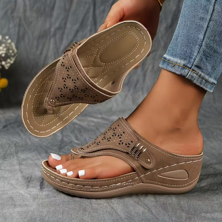 Navy™ Comfortable and Supportive Heeled Sandals