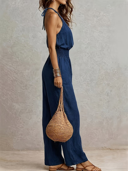 Lioraen™ Elegant Mono with Open Back and Relaxed Cut