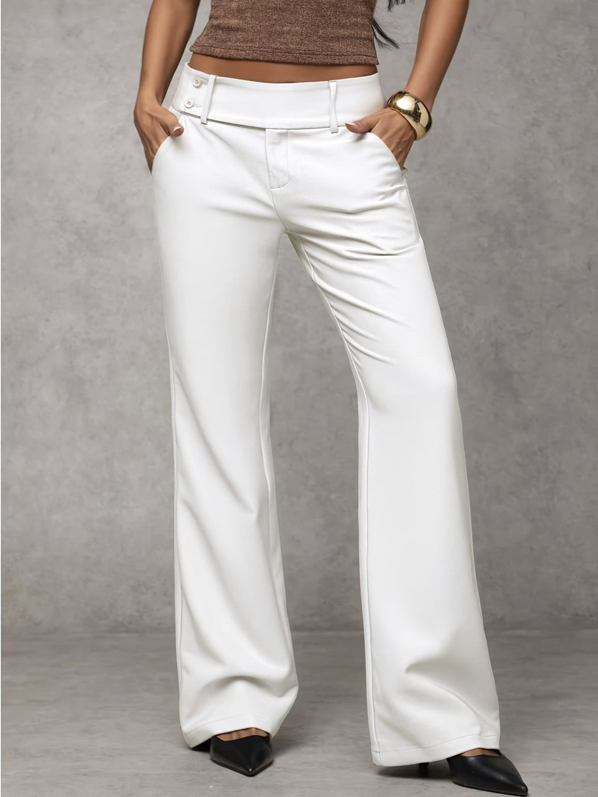 Harriet | High-Waisted Wide Leg Pants