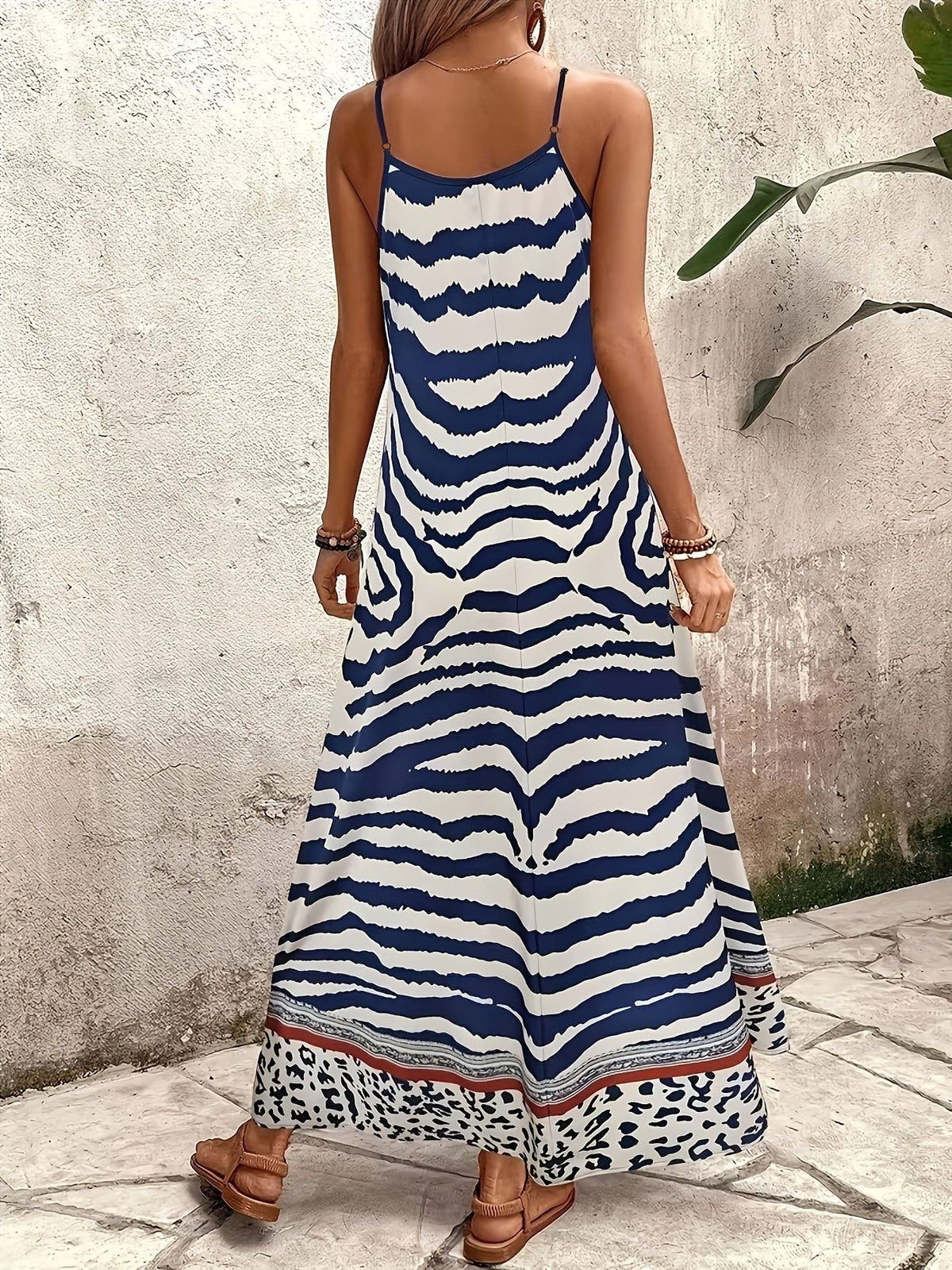 Rowan | Elegant Printed Nightgown Dress for Women