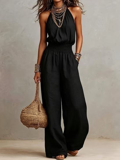 Lioraen™ Elegant Mono with Open Back and Relaxed Cut