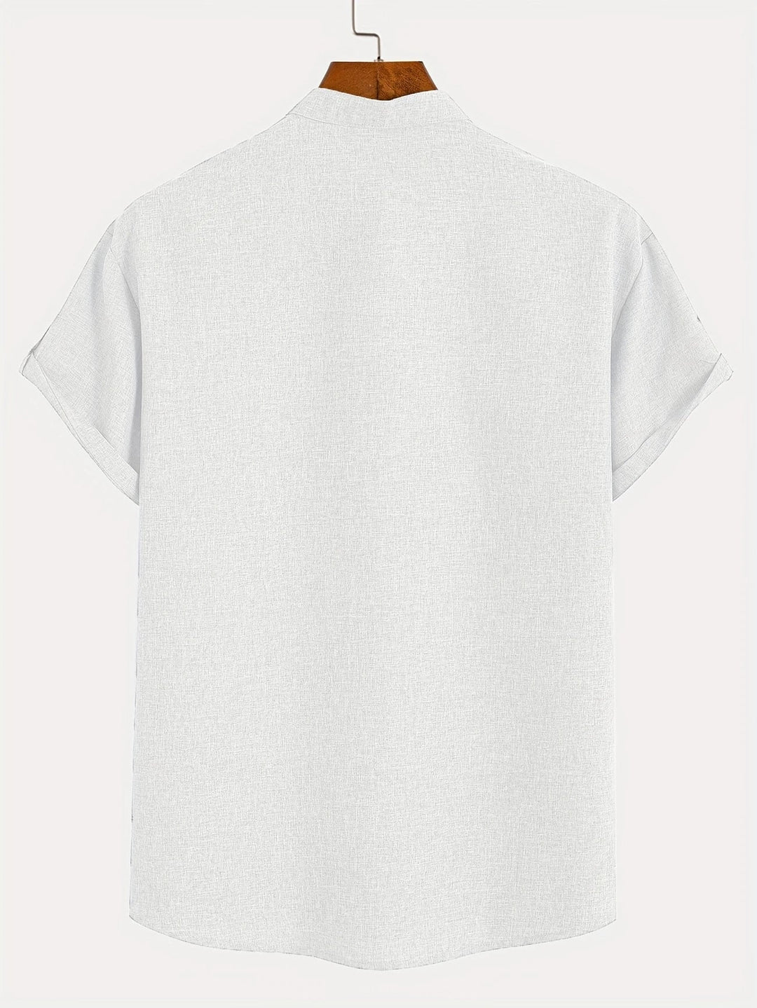 Hayes™ Elegant Short Sleeve High Collar Shirt