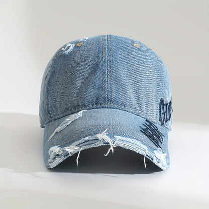 Veltrano | Never Give Up Distressed Cap