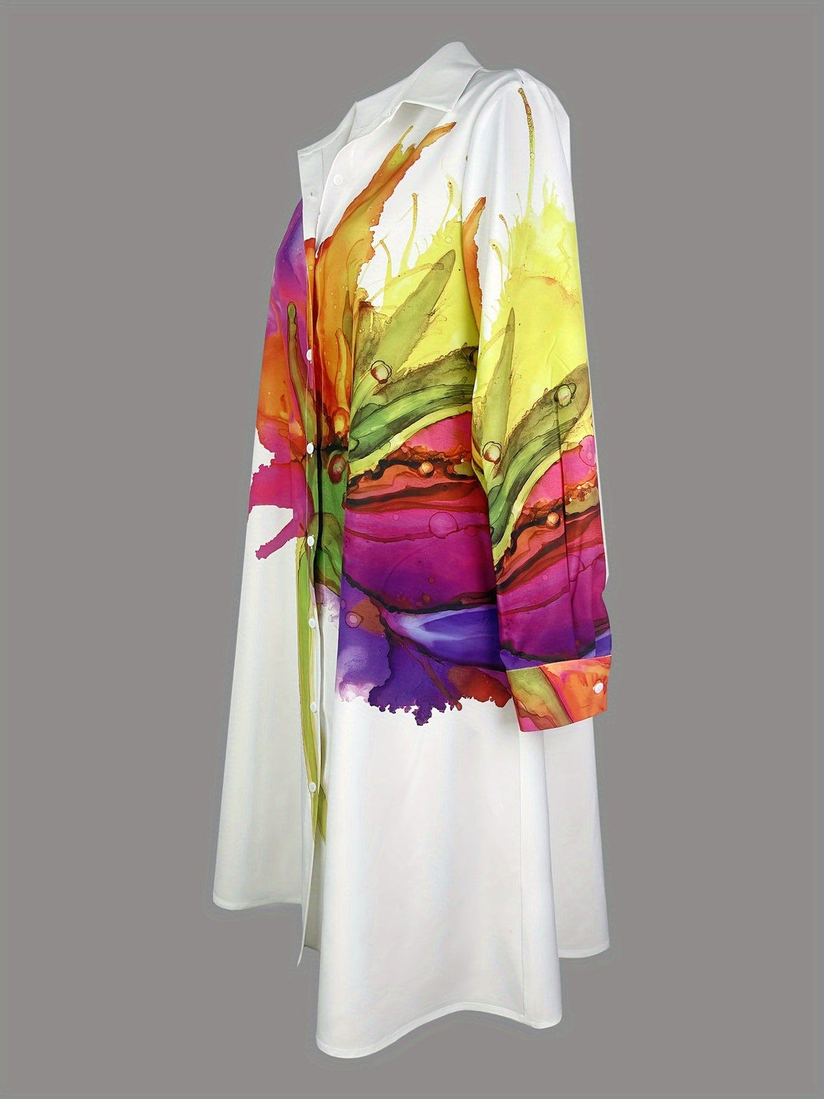 Emily | Elegant Fashion Printed Short Sleeve Dress