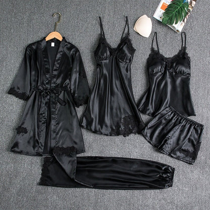 Rosmira™ Nocturno Satin Luminous Set Five Pieces