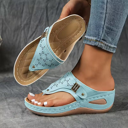 Navy™ Comfortable and Supportive Heeled Sandals