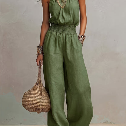 Lioraen™ Elegant Mono with Open Back and Relaxed Cut