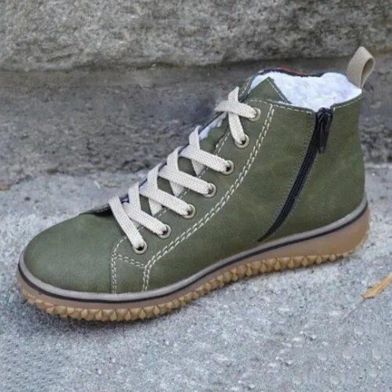 Raviennea™ Vintage Style Waterproof Orthopedic Ankle Boots