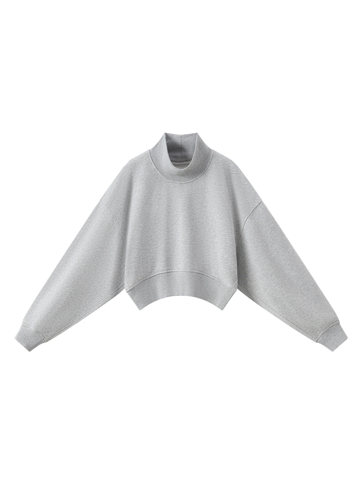 Jada | Women's Crop Mock Neck Sweatshirt