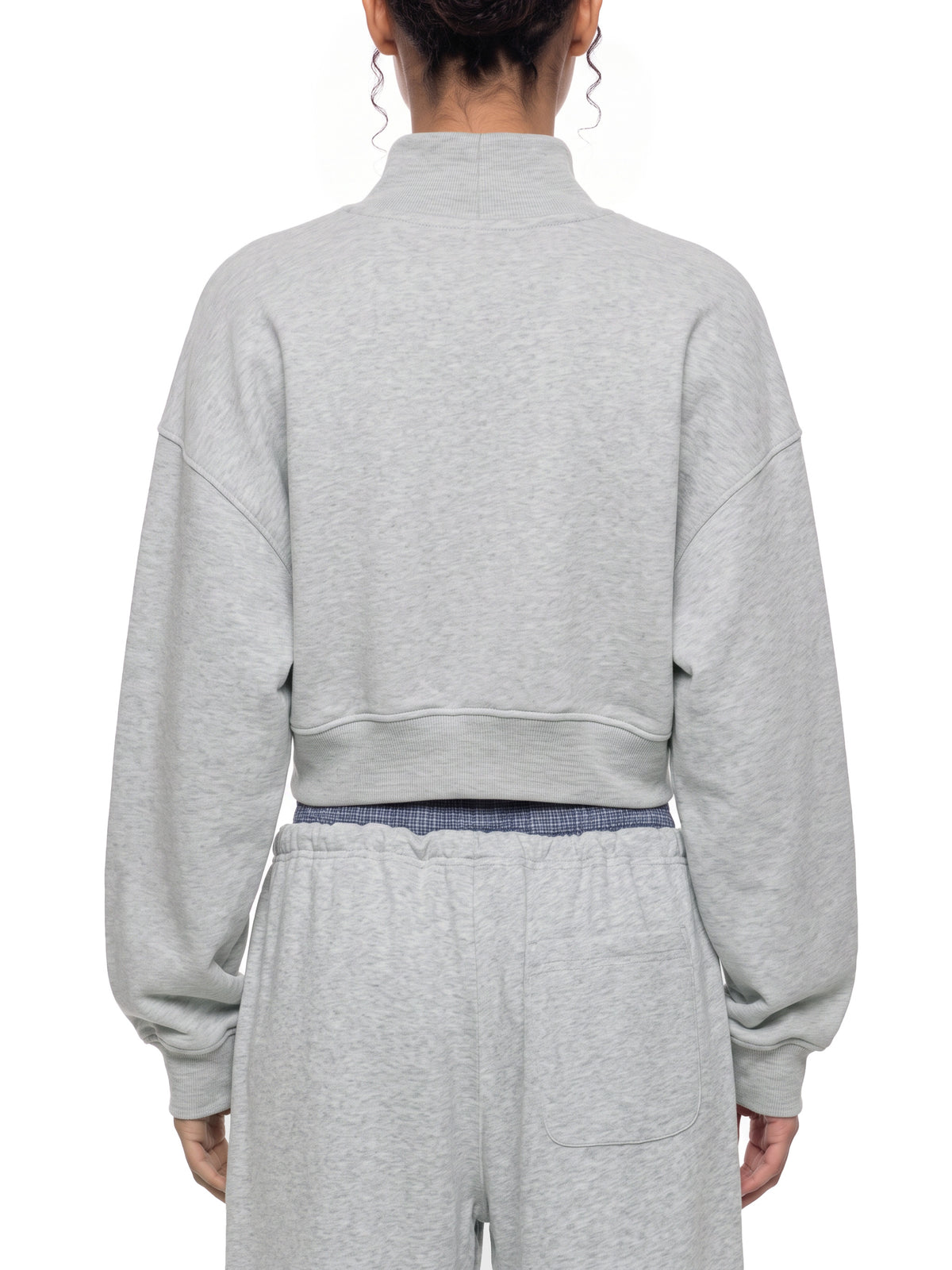 Jada | Women's Crop Mock Neck Sweatshirt