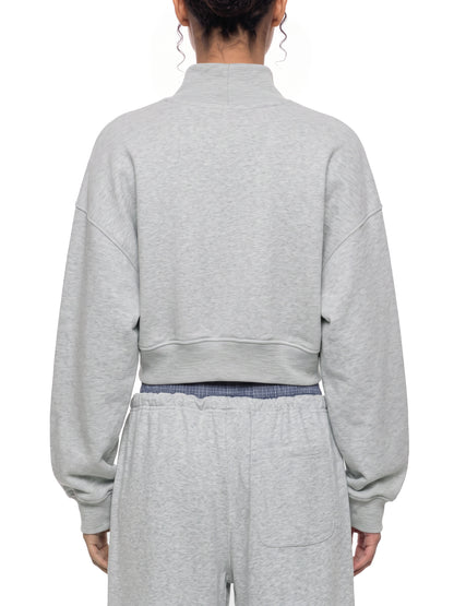 Jada | Women's Crop Mock Neck Sweatshirt