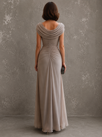 Lydia | Elegant Long Dress with Draping