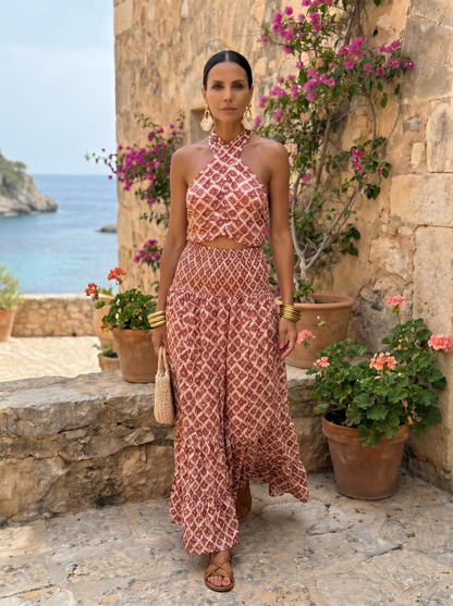 Zafira | Elegant Set with Off-Shoulder Design