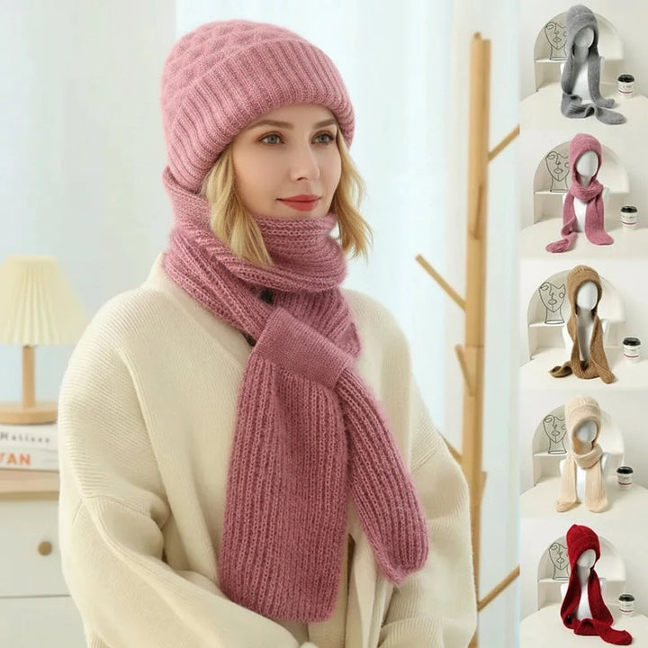 Solmira™ Windproof Polar Hat and Scarf