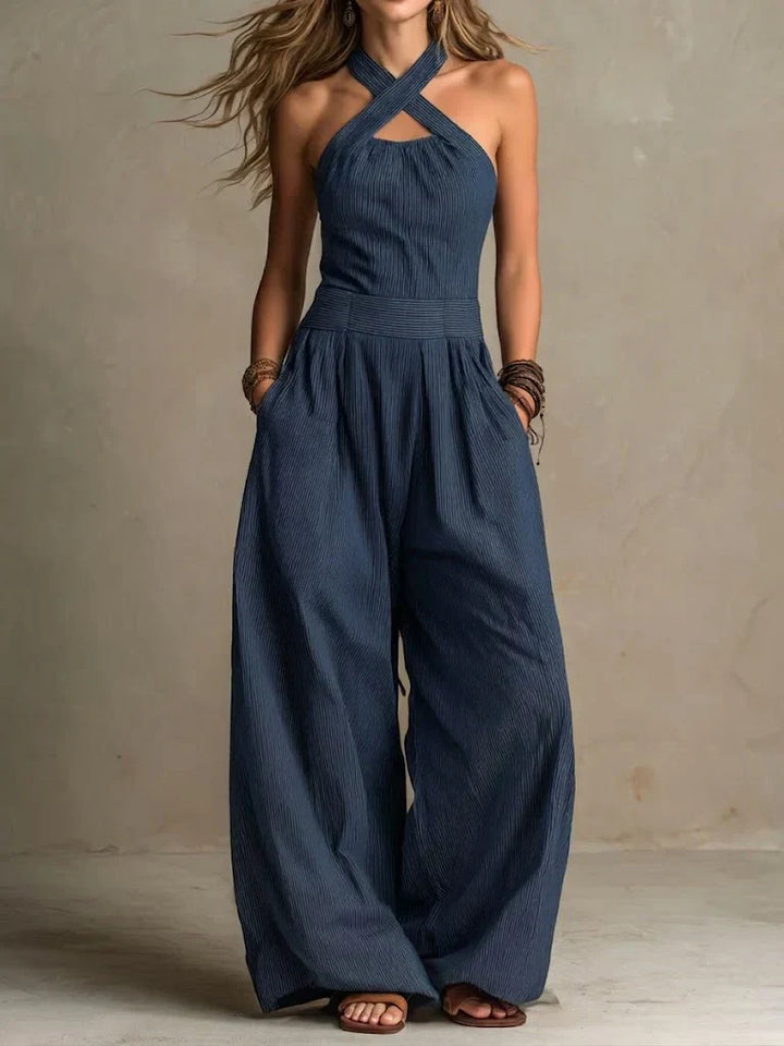 Harlow™ Elegant Mono with Cross Neckline