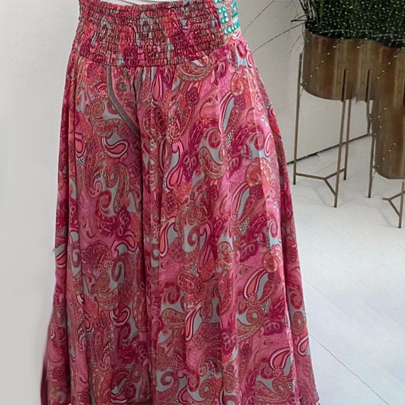 Mavis™ Ethnic Print Stretch Pants