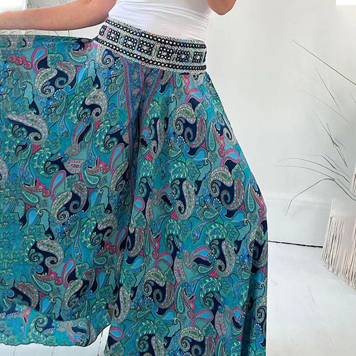Mavis™ Ethnic Print Stretch Pants