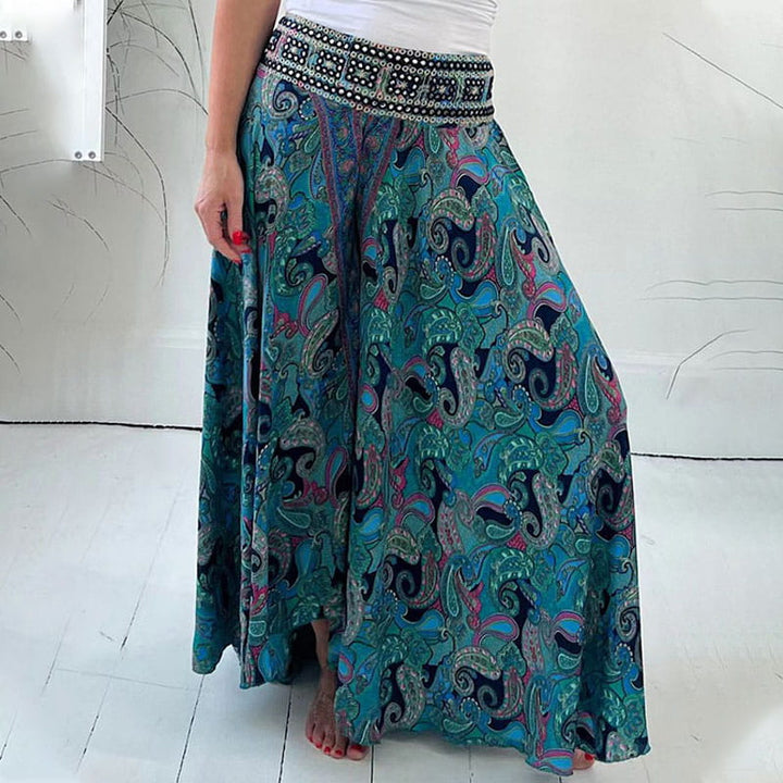 Mavis™ Ethnic Print Stretch Pants