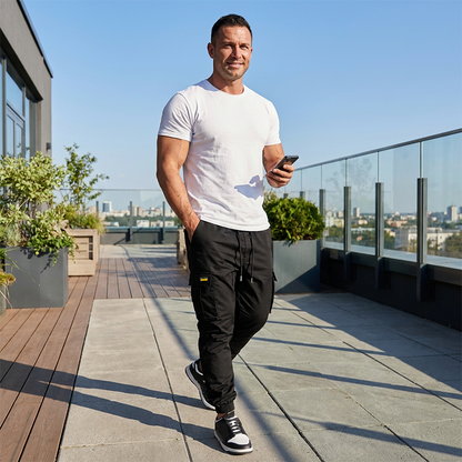 Aldric | Casual Cargo Pants for Men with Drawstring