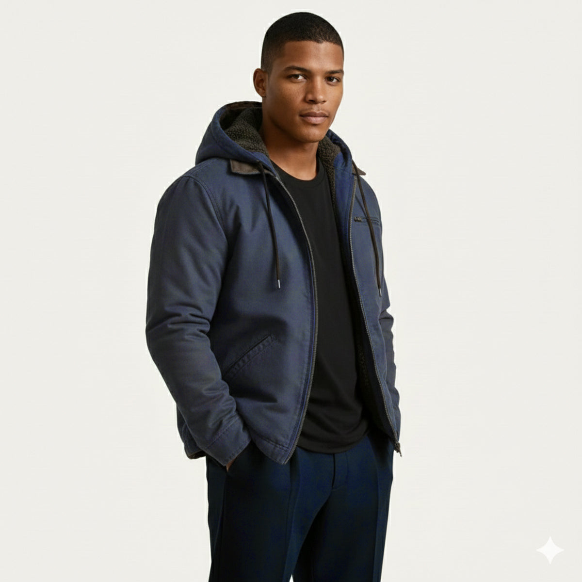Altierié™ Modern Hooded Jacket with Thermal Lining for Men