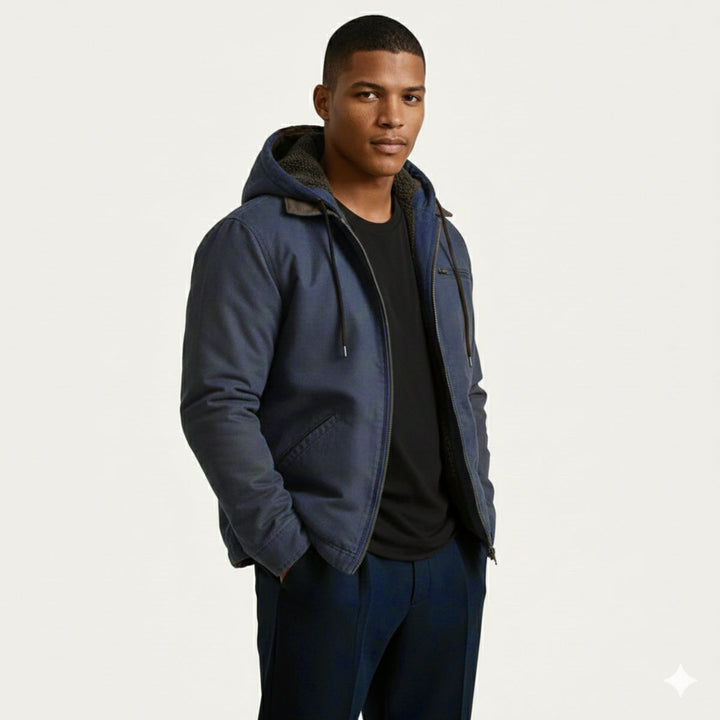 Altierié™ Modern Hooded Jacket with Thermal Lining for Men