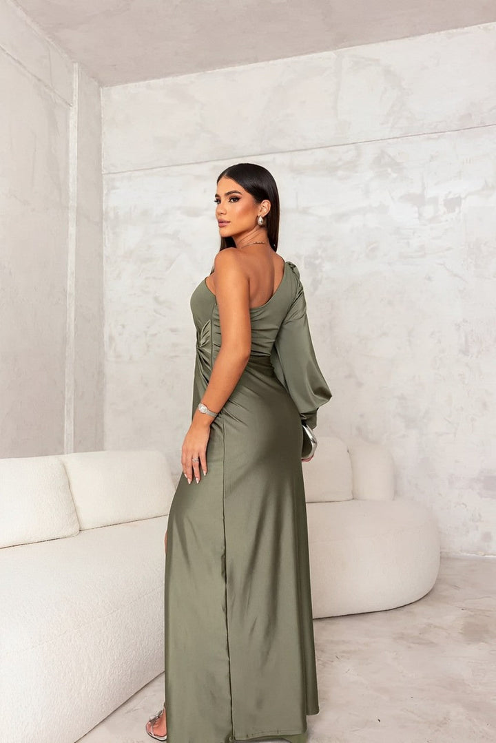Greysen™ Elegant Dress with Sophisticated Cut and Flowing Fall